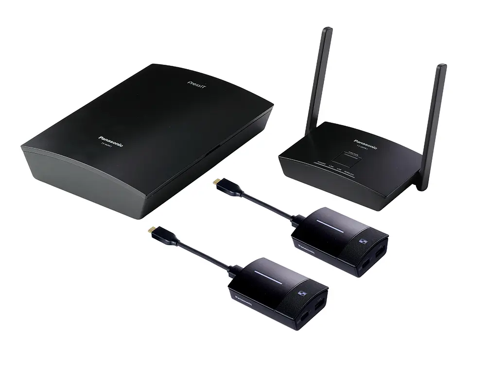 Set sistem de prezentare wireless Panasonic TY-WPSC1W, Negru - photo