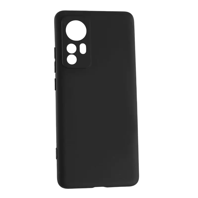 Husă Xcover Xiaomi Redmi Note 12s - Soft Touch (Microfiber), Negru - photo