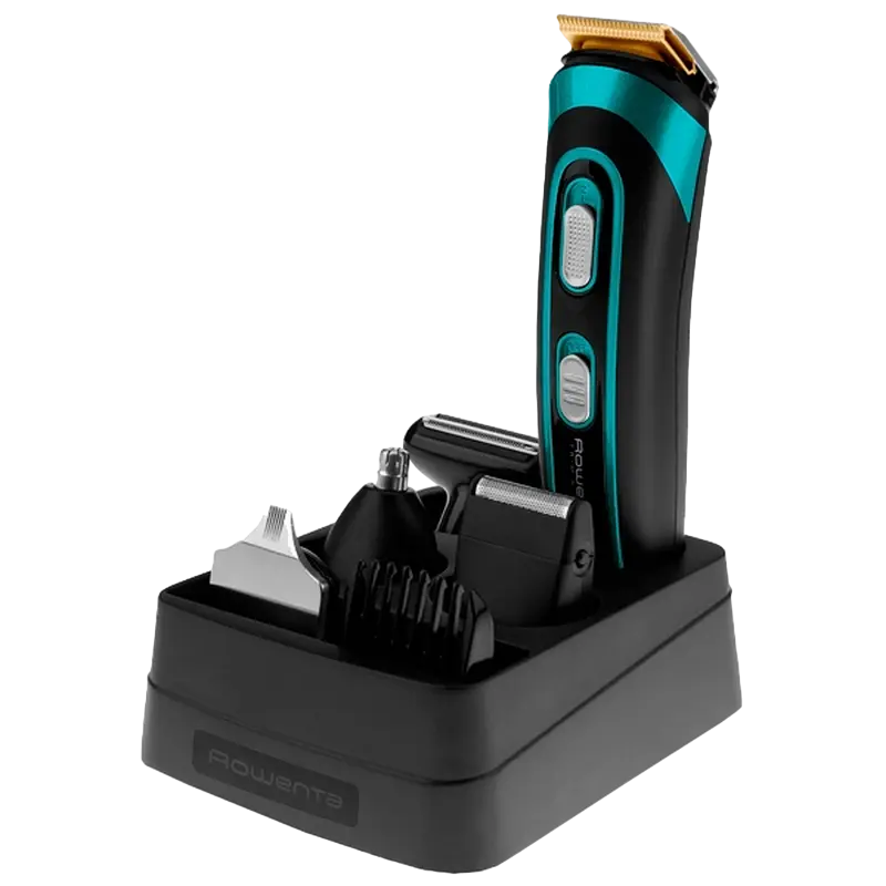 Мужской Триммер Rowenta 7-in-1 Trimmer TN9130F1, Черный | Синий - photo