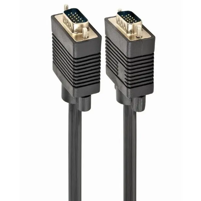 Cablu Video Cablexpert CC-PPVGA-15M-B, VGA D-Sub (M) - VGA D-Sub (M), 15m, Negru - photo