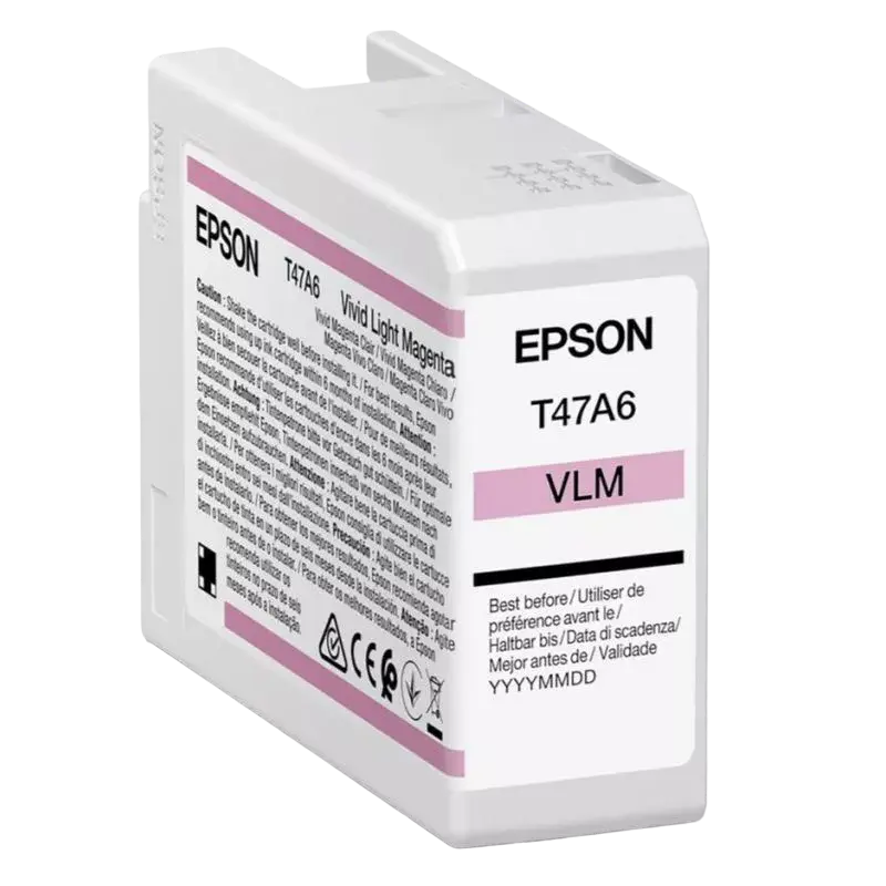 Картридж чернильный Epson T47A6 UltraChrome PRO 10 INK, 50мл, Пурпурный - photo