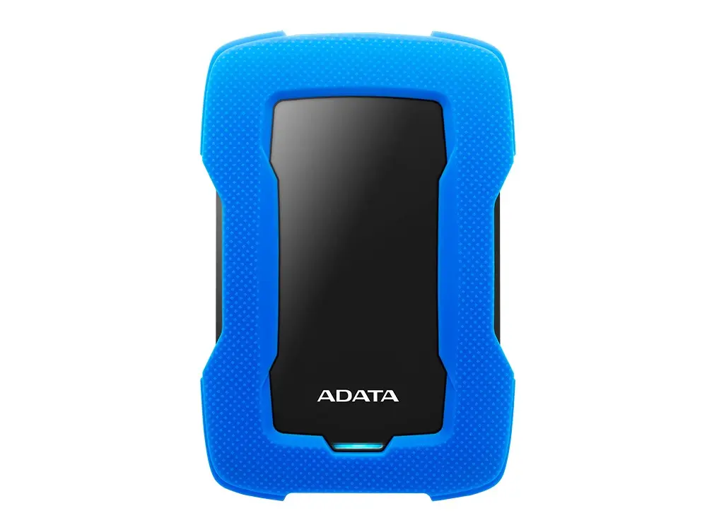 Внешний портативный жесткий диск ADATA HD330, 1 ТБ, Синий (AHD330-1TU31-CBL) - photo