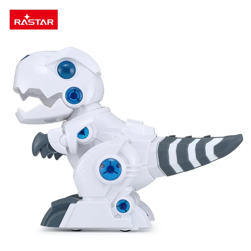 Jucărie cu telecomandă Rastar Dinosaur Infrared, White  (79700) - photo