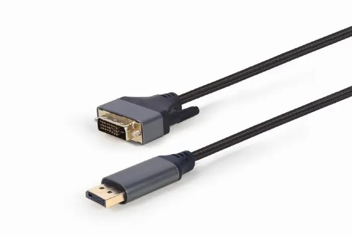 Cablu Video Cablexpert CC-DPM-DVIM-4K-6, DisplayPort (M) - DVI-D (M), 1,8m, Negru - photo