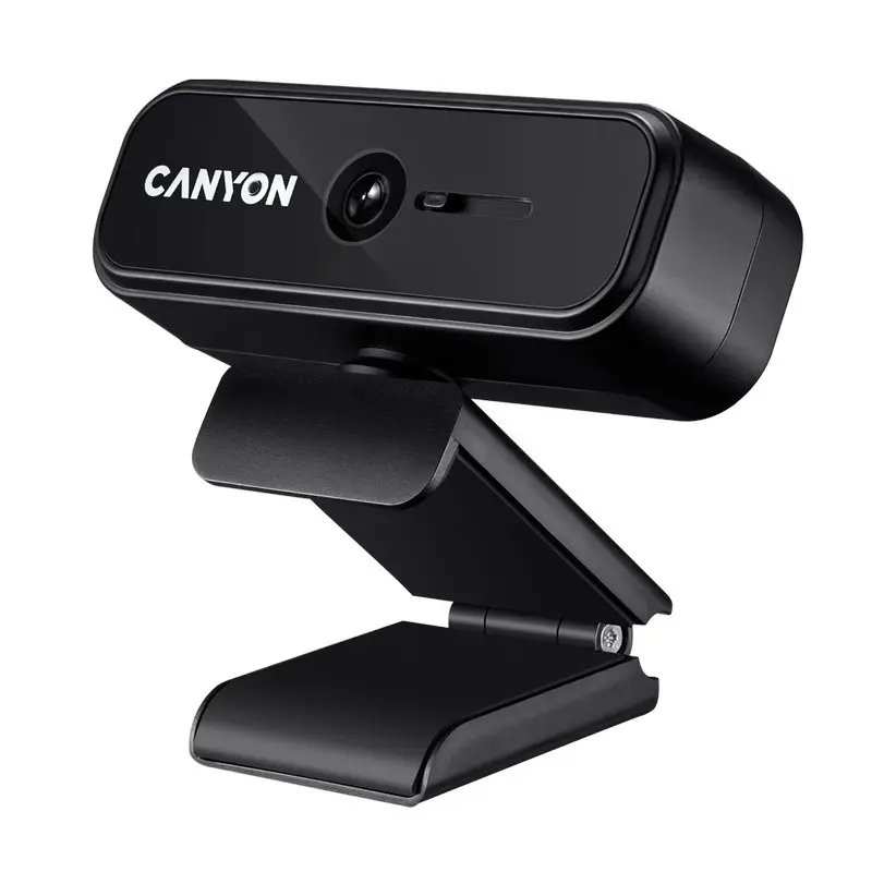 Cameră Web Canyon C2, Full-HD 1080P, Negru - photo