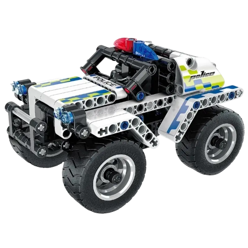 Constructor XTech Pull Back Police Car - photo