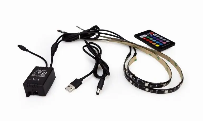 Светодиодная лента Cablexpert LED-2SU-RGB50-01, Многоцветная - photo