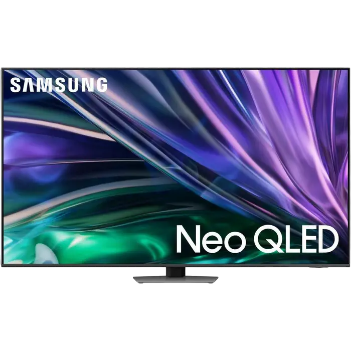 55" QLED SMART Телевизор Samsung QE55QN85DAUXUA, 3840x2160 4K UHD, Tizen, Серебристый - photo