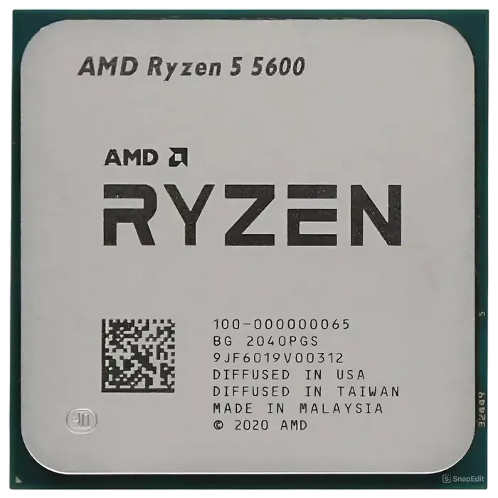 Procesor AMD Ryzen 5 5600, Fără grafică integrată, Wraith Stealth | Tray - photo