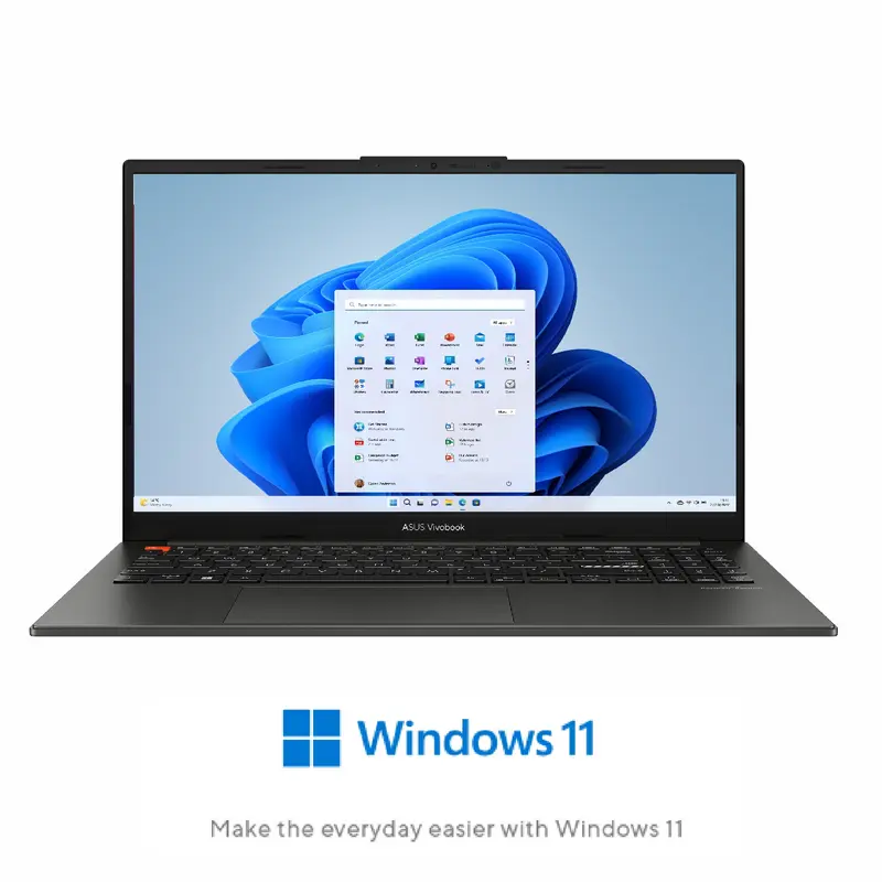 Ноутбук 15,6" ASUS Vivobook S 15 OLED K5504VA, Solar Blue, Intel Core i5-13500H, 16Гб/512Гб, Windows 11 Home - photo