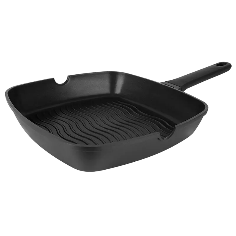 Tigaie-grill Rondell RDA-1204, 28cm, Negru - photo