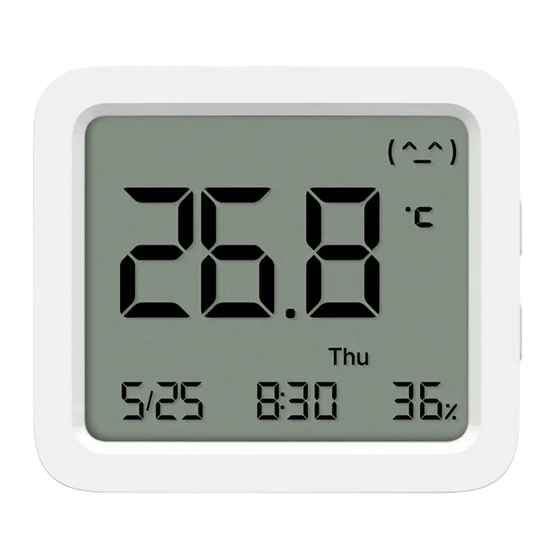 Senzor de temperatură și umiditate Xiaomi Temperature and Humidity Monitor 3, Alb - photo