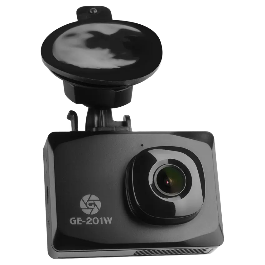 Автомобильный видеорегистратор Globex GE-201w, 2304x1296, Чёрный - photo