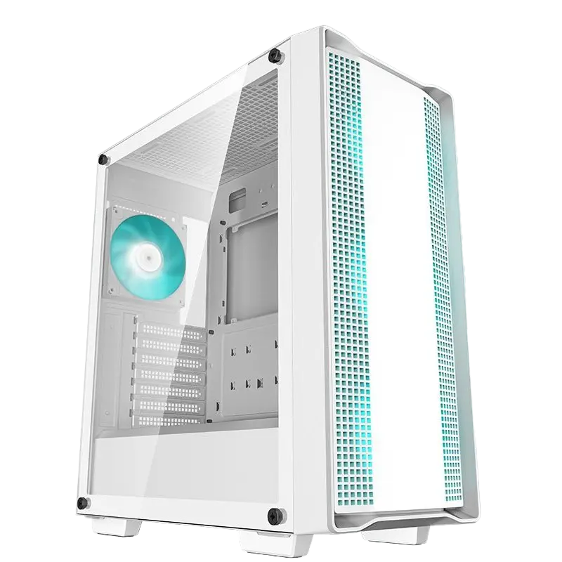 Компьютерный корпус Deepcool CC560 V2, Full-Tower, Без блока питания, Белый - photo