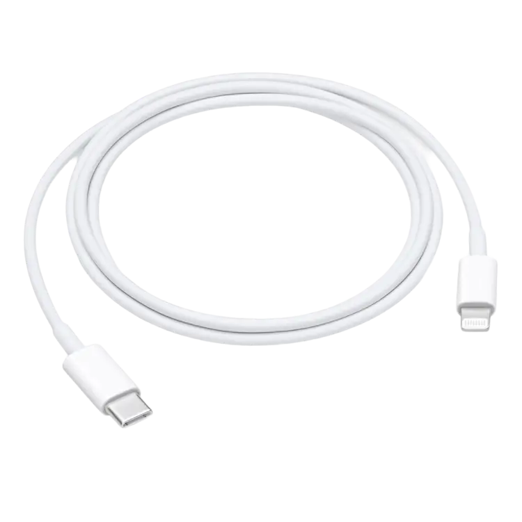Кабель для зарядки и синхронизации Apple MX0K2ZM/A, USB Type-C/Lightning, 1м, Белый - photo