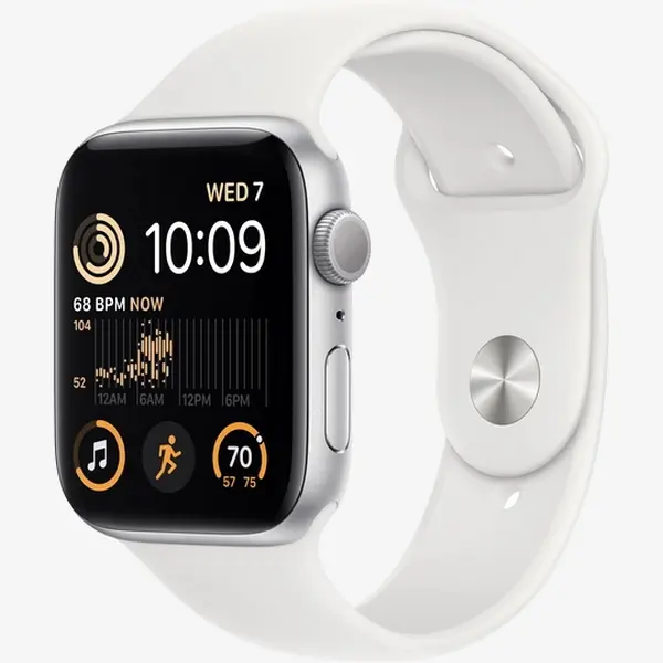 Ceas inteligent Apple Watch SE (2nd gen), 44mm, Alb - photo