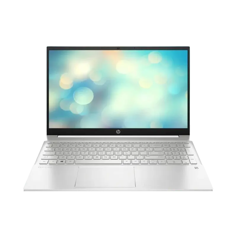 Ноутбук 15,6" HP Pavilion 15-eh1024ur, Ceramic White, AMD Ryzen 5 5500U, 8Гб/512Гб, FreeDOS - photo
