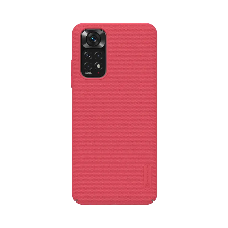 Чехол Nillkin Xiaomi Redmi Note 11 - Frosted, Bright Red - photo