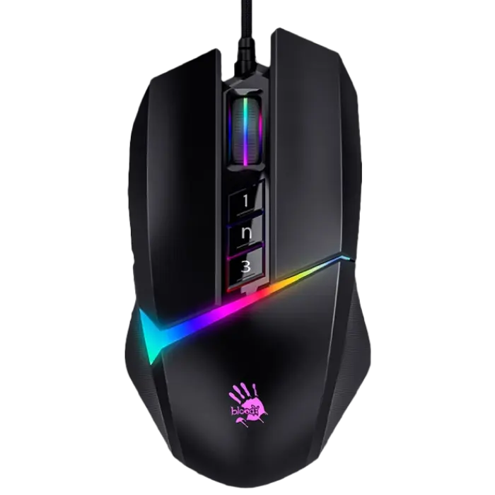 Gaming Mouse Bloody W60 Max, Negru - photo