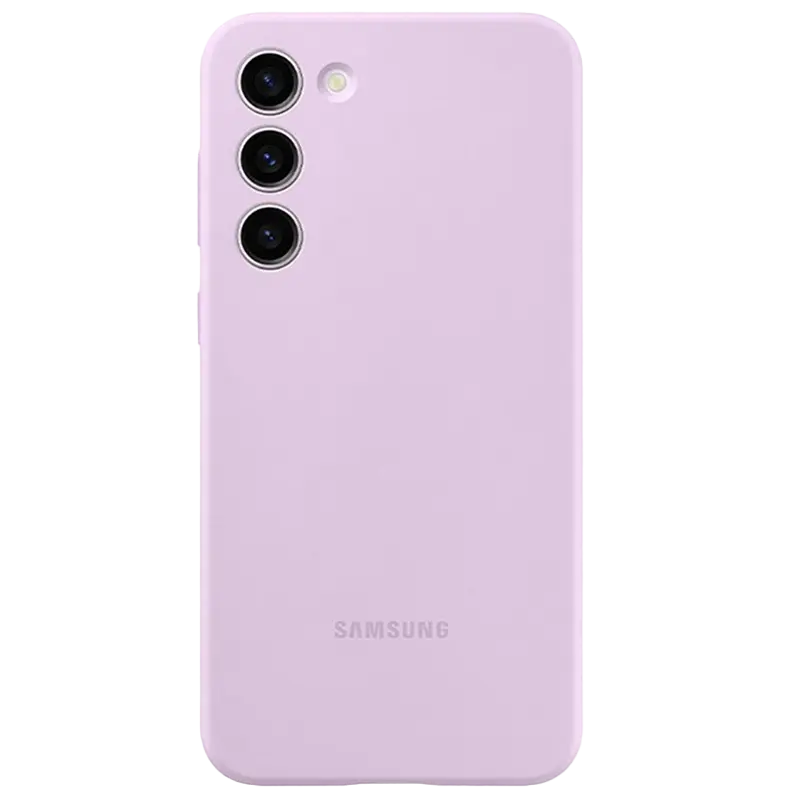 Чехол Samsung Silicone Cover for Galaxy S23+, Фиолетовый - photo