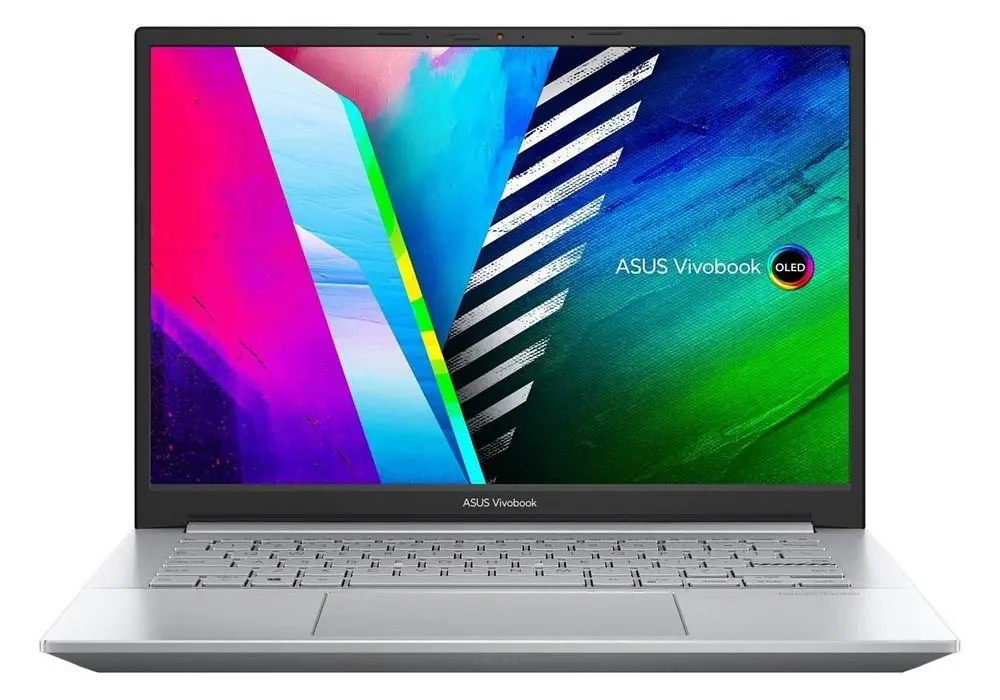 Laptop 14" ASUS Vivobook Pro 14 OLED M3401QA, Cool Silver, AMD Ryzen 5 5600H, 8GB/256GB, Fără SO - photo