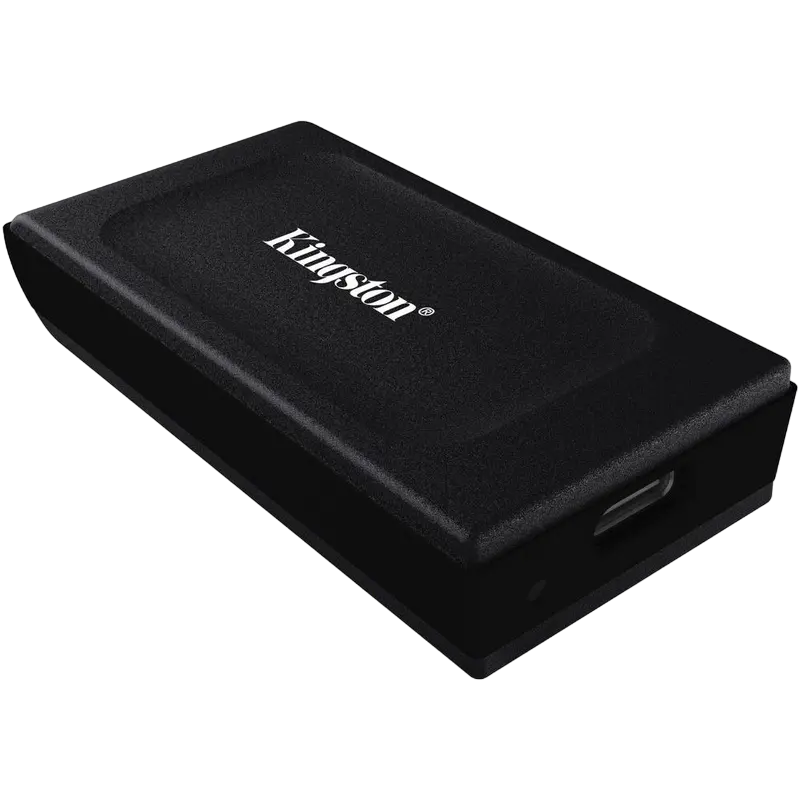 SSD portabil extern Kingston XS1000, 1 TB, Negru (SXS1000/1000G) - photo