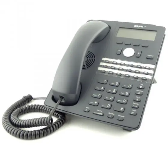 SNOM 720 VoIP phone grey / RAL 7016 - photo