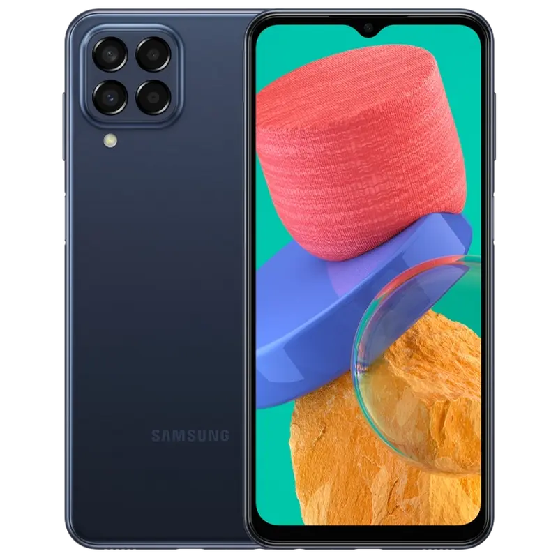 Смартфон Samsung Galaxy M33, 6Гб/128Гб, Синий - photo