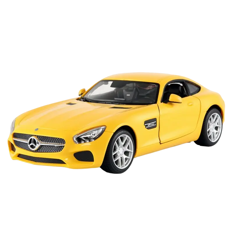 Jucărie cu telecomandă Rastar Mercedes AMG GT, 1:14, Galben (74000) - photo