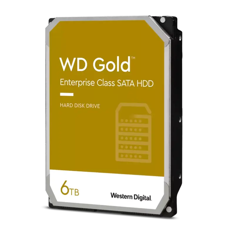 Жесткий диск Western Digital WD Gold, 3.5", 6 ТБ <WD6003FRYZ> - photo