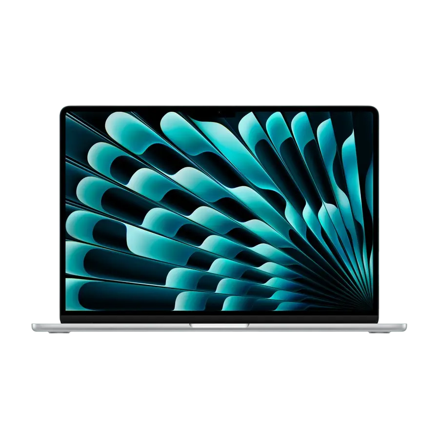 Ноутбук 15,3" Apple MacBook Air A2941, Серебристый, M2 with 8-core CPU and 10-core GPU, 8Гб/256Гб, macOS Ventura - photo