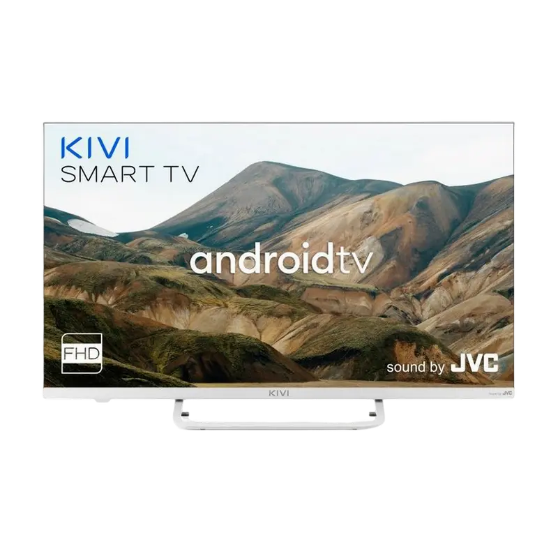 32" LED SMART Телевизор KIVI 32F790LW, 1920x1080 FHD, Android TV, Белый - photo