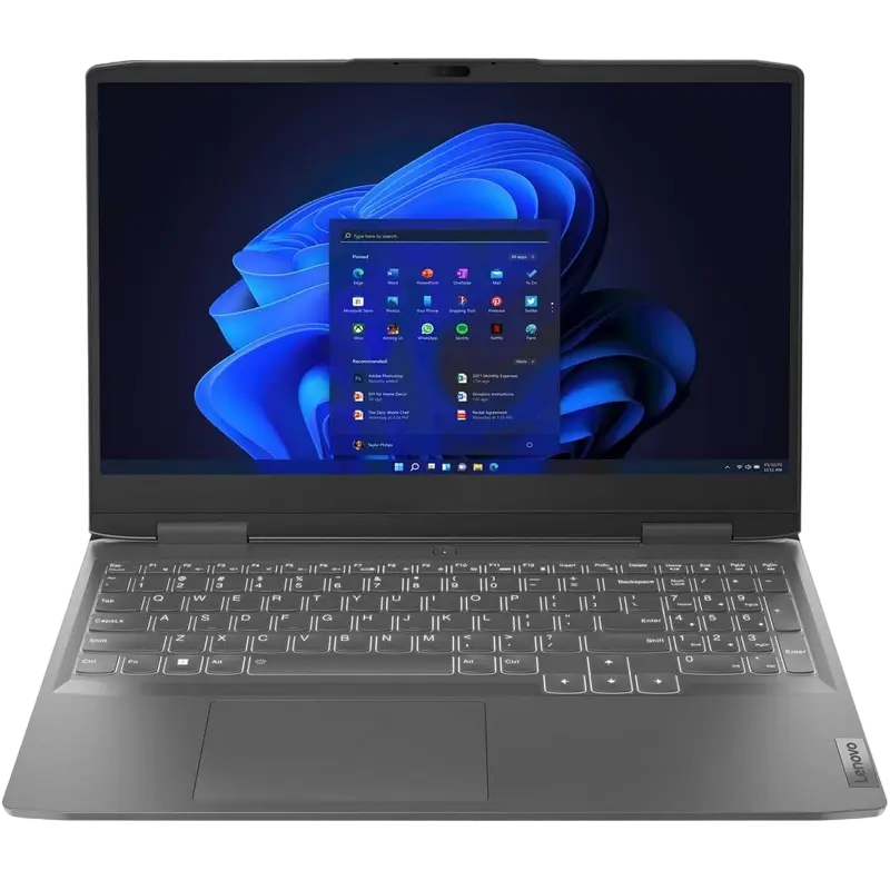 Laptop Gaming 15,6" Lenovo LOQ 15IRH8, Storm Grey, Intel Core i7-13700H, 16GB/512GB, Fără SO - photo