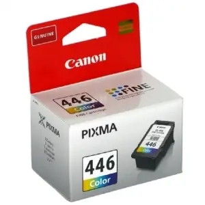 Картридж чернильный Canon CL-446, 9мл, Трехцветный C/M/Y - photo