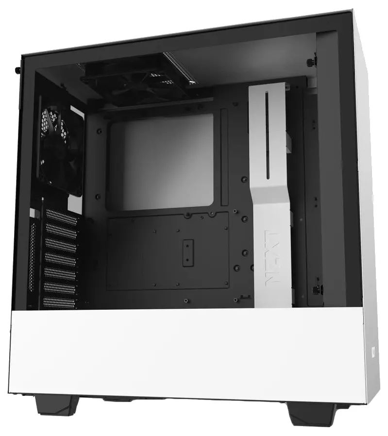 Компьютерный корпус NZXT H510i, Midi-Tower, Без блока питания, Белый - photo