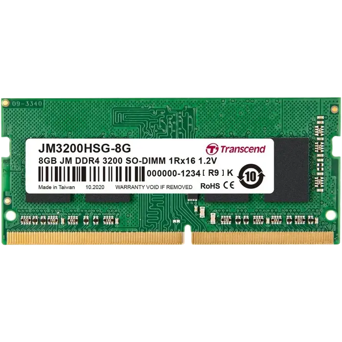 Memorie RAM Transcend JM3200HSG-8G, DDR4 SDRAM, 3200 MHz, 8GB - photo