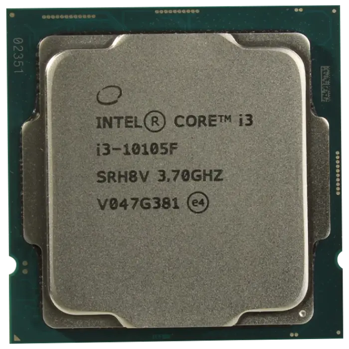 Procesor Intel Core i3-10105F, Fără grafică integrată, Fără cooler | Box - photo