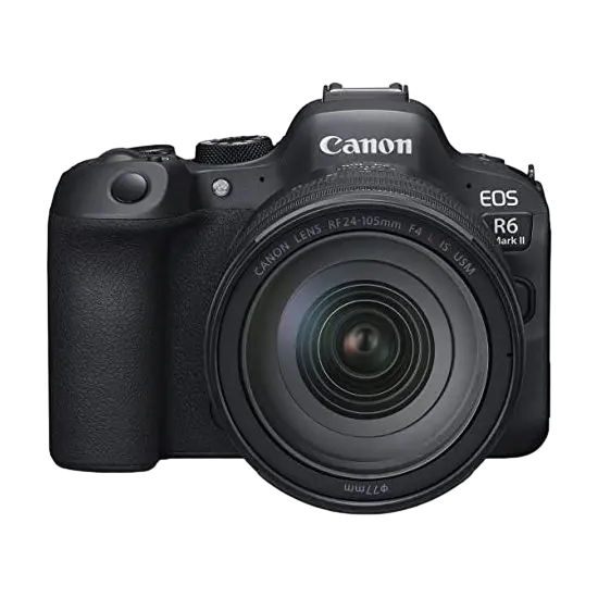 Aparat Foto Mirrorless Canon EOS R6 MkII RF 24-105mm f/4.0 L IS USM, Negru - photo