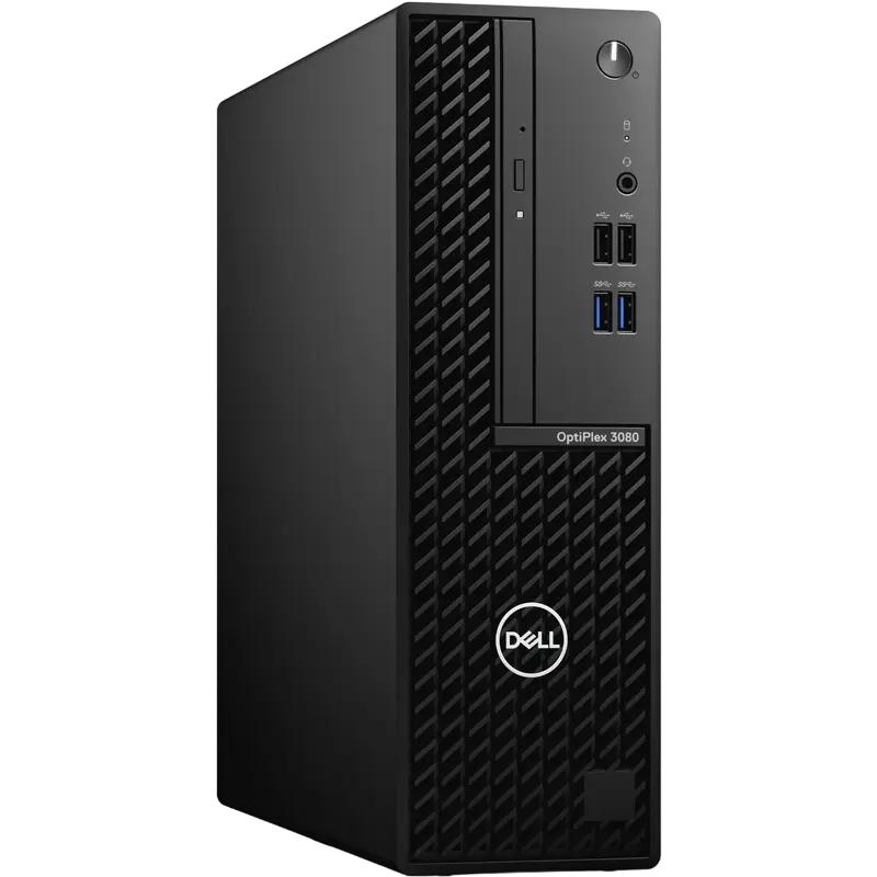 Desktop PC DELL OptiPlex 3080, SFF, Intel Core i3-10105, 8GB/256GB, Intel UHD Graphics 630, Linux Ubuntu - photo