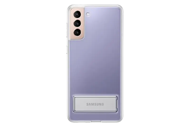 Чехол Samsung Clear Standing Cover for Galaxy S21, Прозрачный - photo
