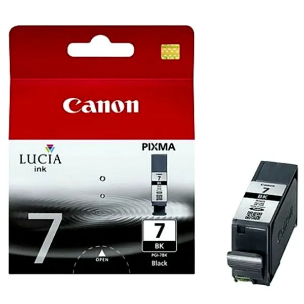 Ink Cartridge Canon PGI-7 Bk, Black - photo