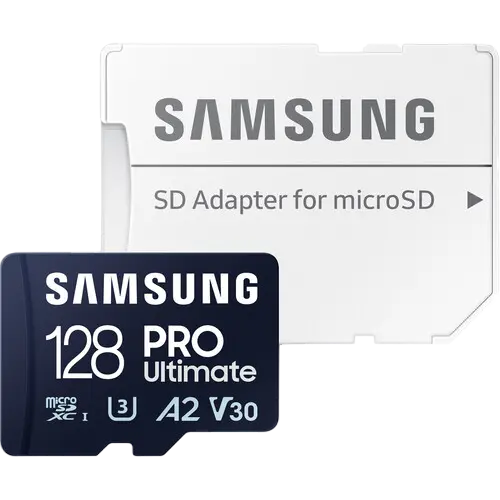 Карта памяти Samsung PRO Ultimate MicroSD, 128Гб (MB-MY128SA/WW) - photo