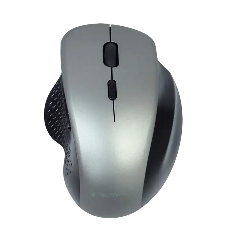 Mouse Wireless Gembird MUSW-6B-02, Gri | Negru - photo