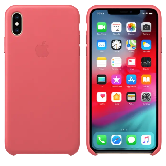 Чехол Apple iPhone XS Max Case, Розовый - photo