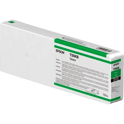 Картридж чернильный Epson Ink Cartridge T55KB00 UltraChr HDX/HD 700ml, Green, 700мл, Зелёный - photo