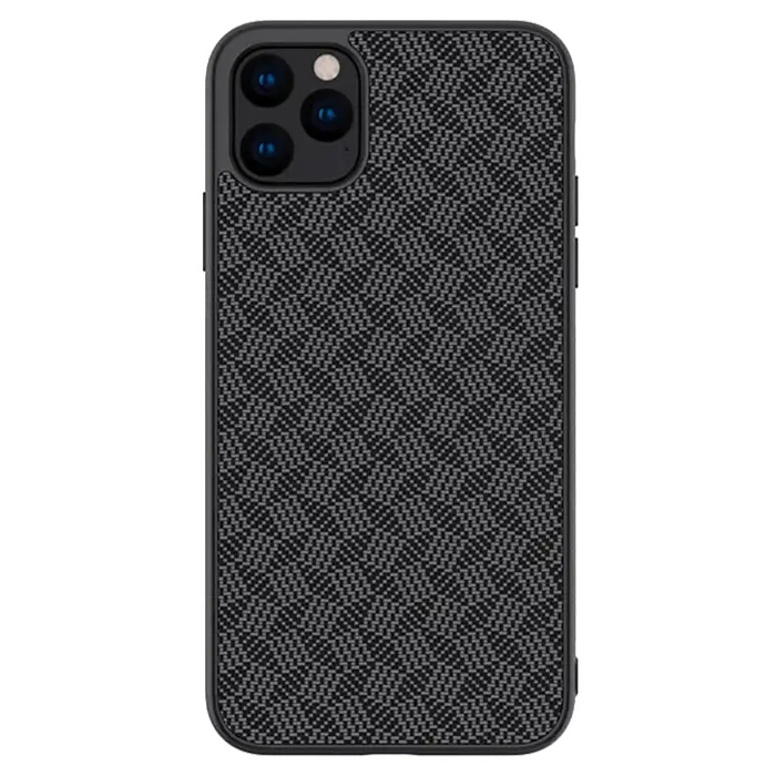 Чехол Nillkin iPhone 11 Pro Max - Synthetic Fiber, Чёрный - photo