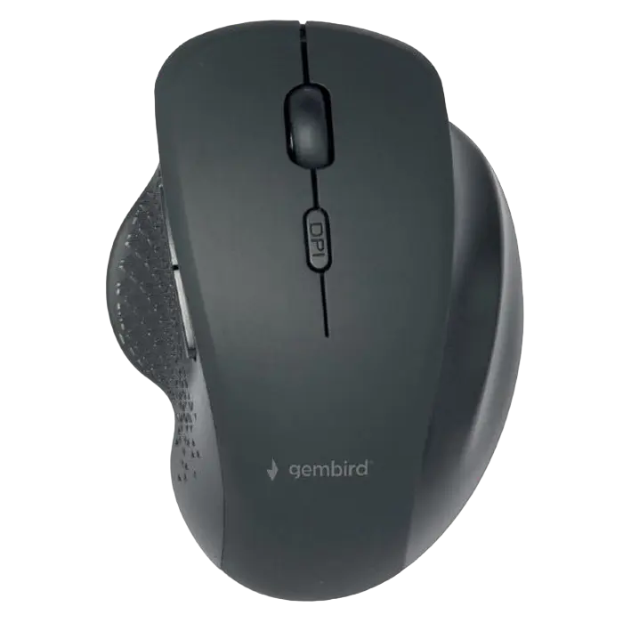 Mouse Wireless Gembird MUSW-6B-01, Negru - photo