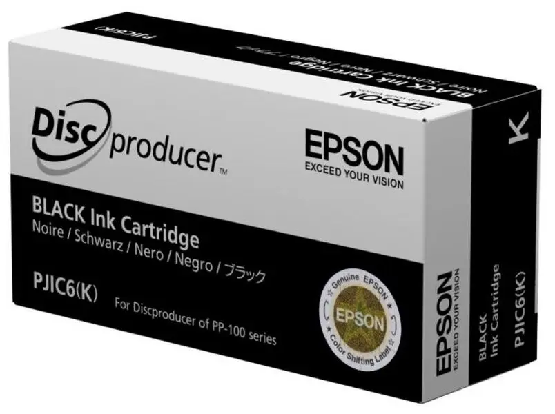 Картридж чернильный Epson Discproducer Ink Cartridge, 32мл, Черный фото - photo