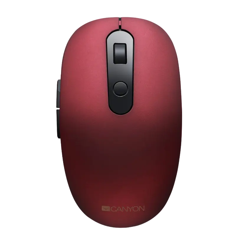 Mouse Wireless Canyon MW-9, Roșu - photo