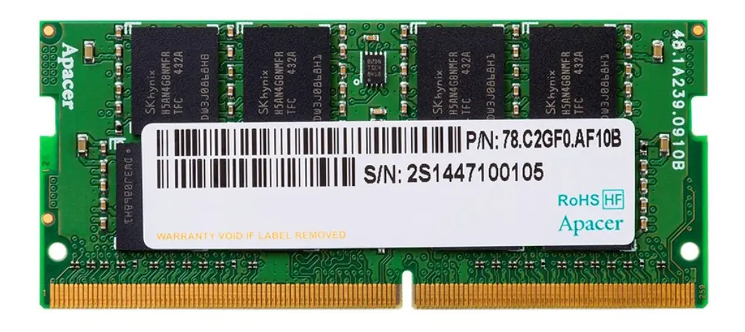 Memorie RAM Apacer AS04GGB24CETBGH, DDR4 SDRAM, 2400 MHz, 4GB, AS04GGB24CETBGH - photo